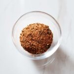 Ground beef seasoning in a bowl.