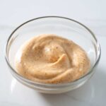 Chipotle bbq aioli in a bowl.
