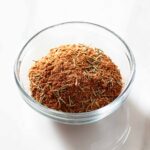 Turkey breast dry rub in a bowl.